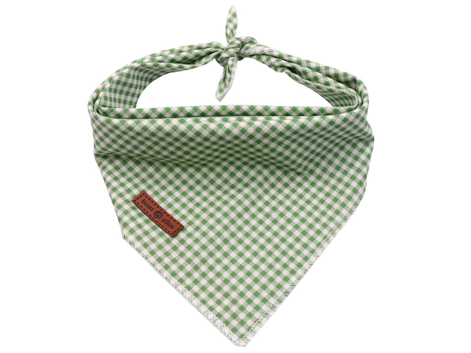 Bandana Lionet Paws para perro con diseño triángulo, ideal para paseos diarios.