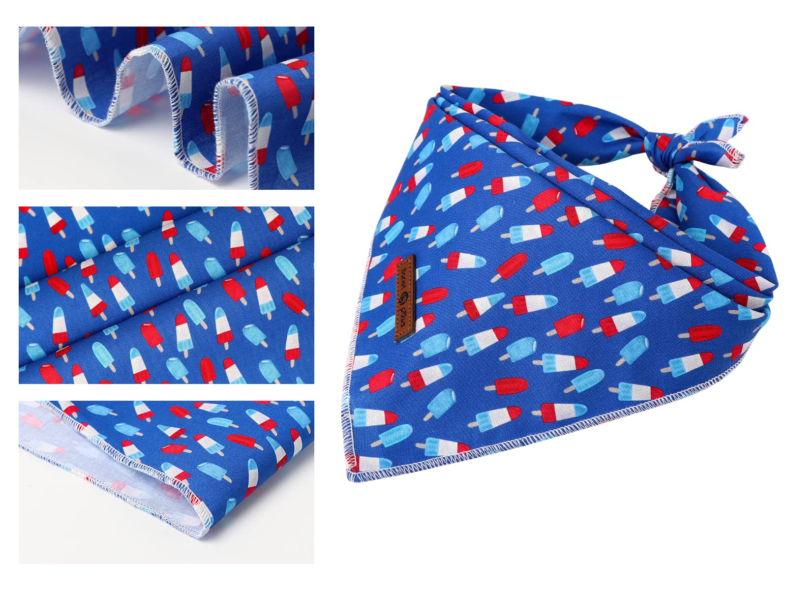 Bandana en tallas S y L de Lionet Paws para perros y gatos.