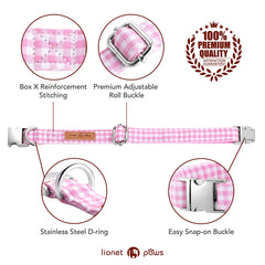 Collar XS ajustable de Lionet Paws, perfecto para cachorros y gatos pequeños.