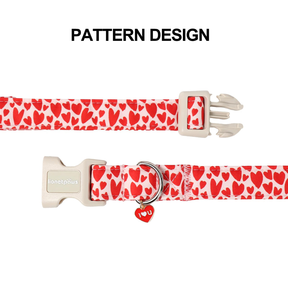 Collar Lionet Paws con patron aleatorio, diseño único para cada perro.