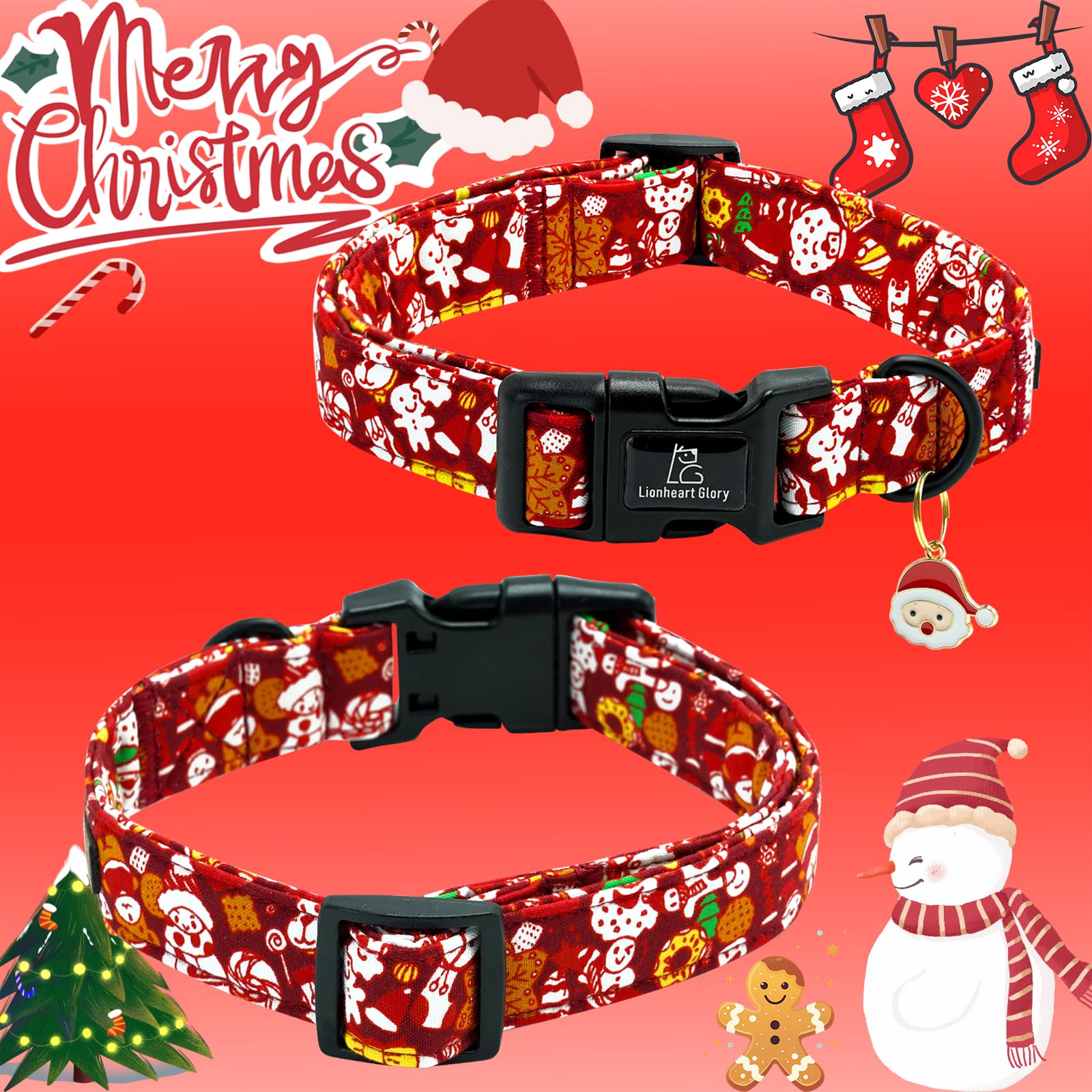 Collar Lionheart Glory ajustable para un ajuste cómodo en todas las tallas