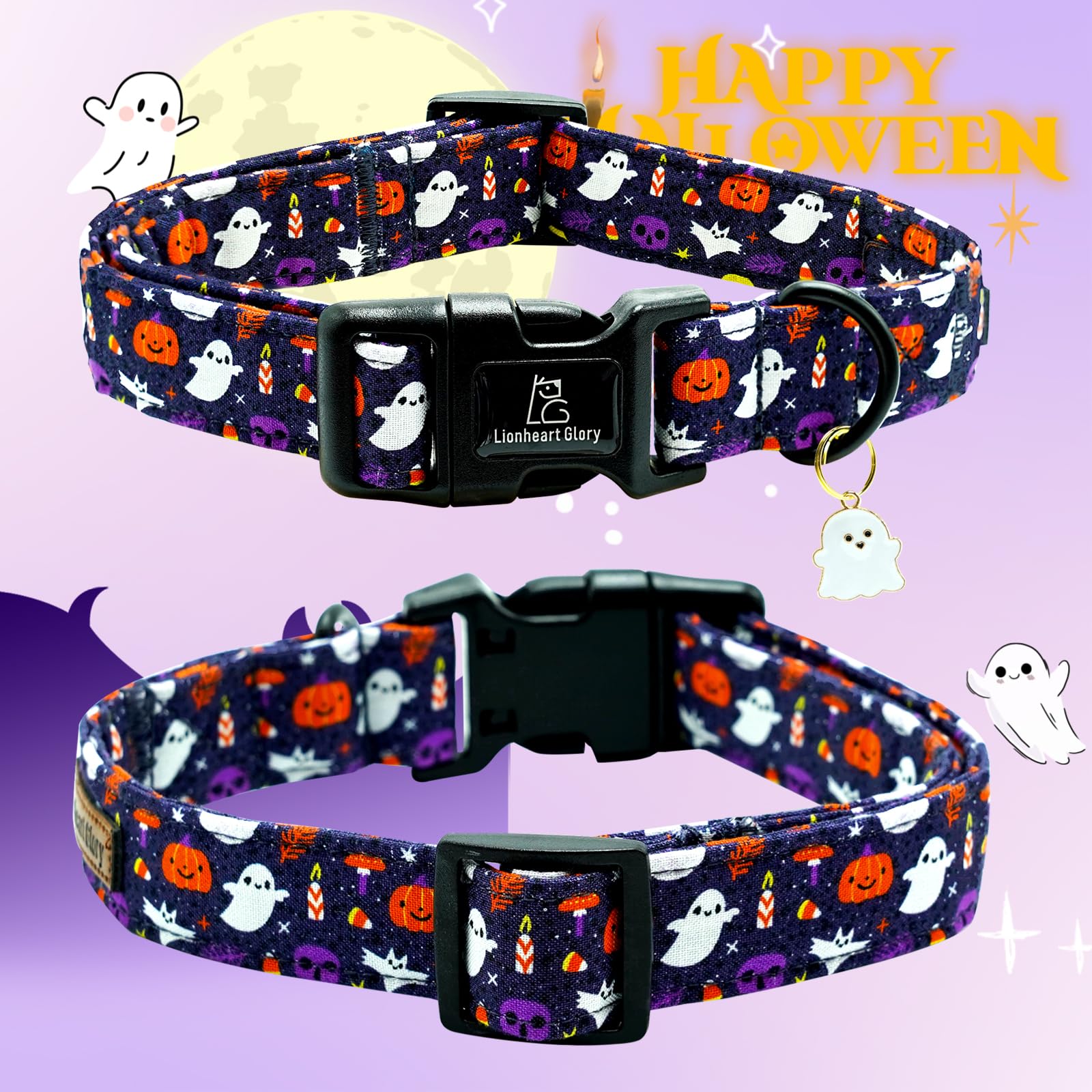 Collar Lionheart glory de algodón puro suave para uso diario
