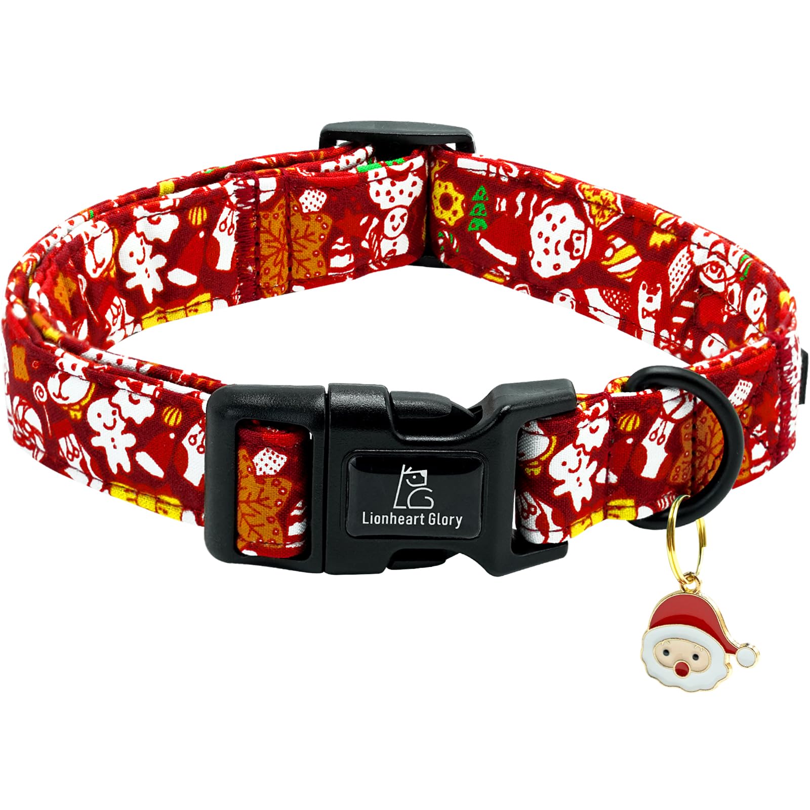 Collar navideño Lionheart Glory para perros, ideal para looks festivos