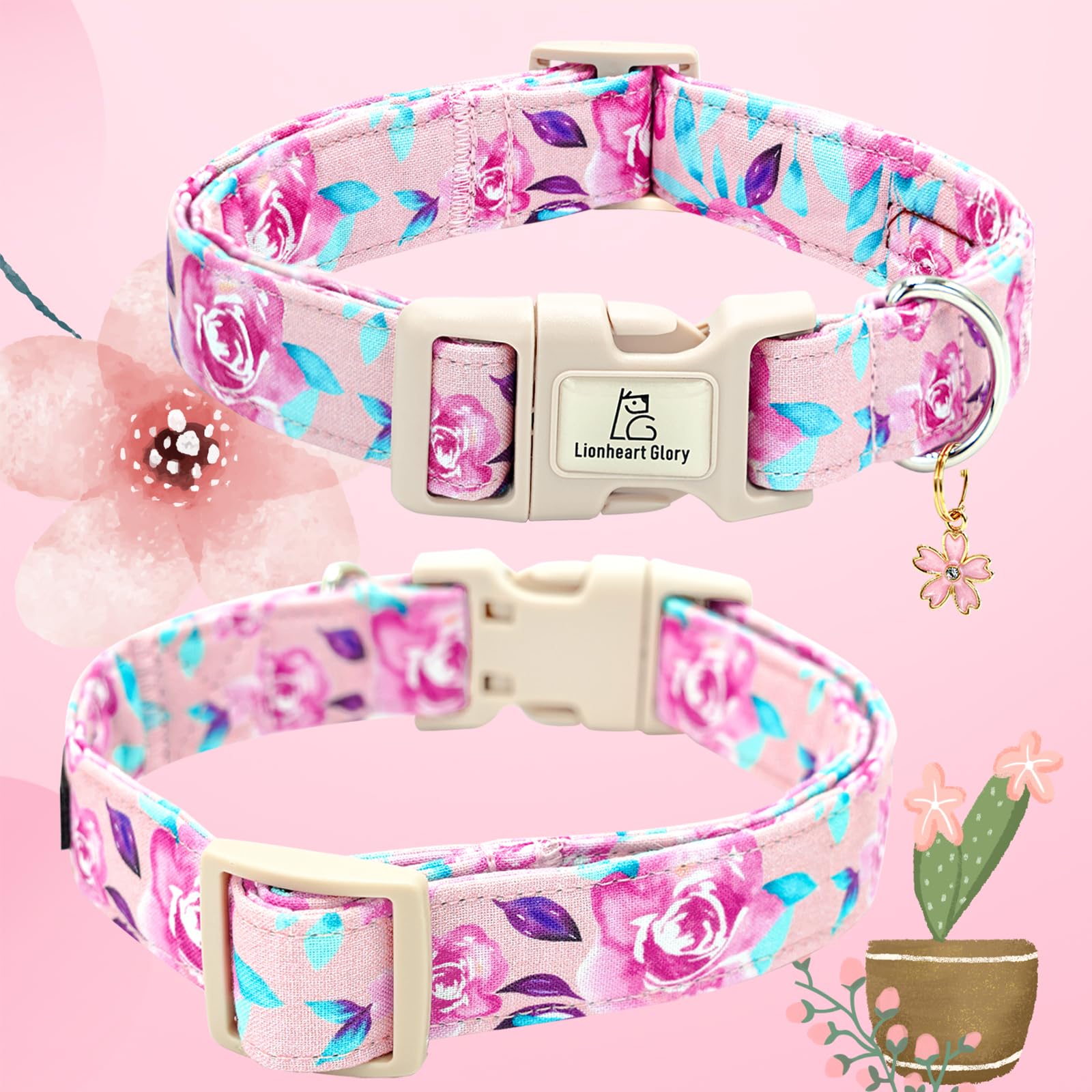Lionheart glory collar para sesiones de fotos de perro, realza la apariencia en eventos.