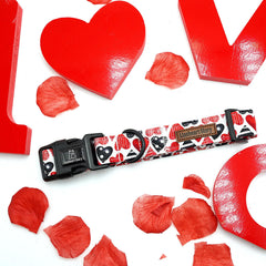Lionheart Glory diseño único con corazones, regalo perfecto para mascotas.