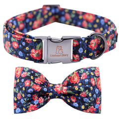 Collar floral Lionheart Glory para perros, ideal para paseos diarios.