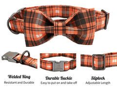 Lazo hecho a mano en collar Lionheart Glory para estilo distintivo.