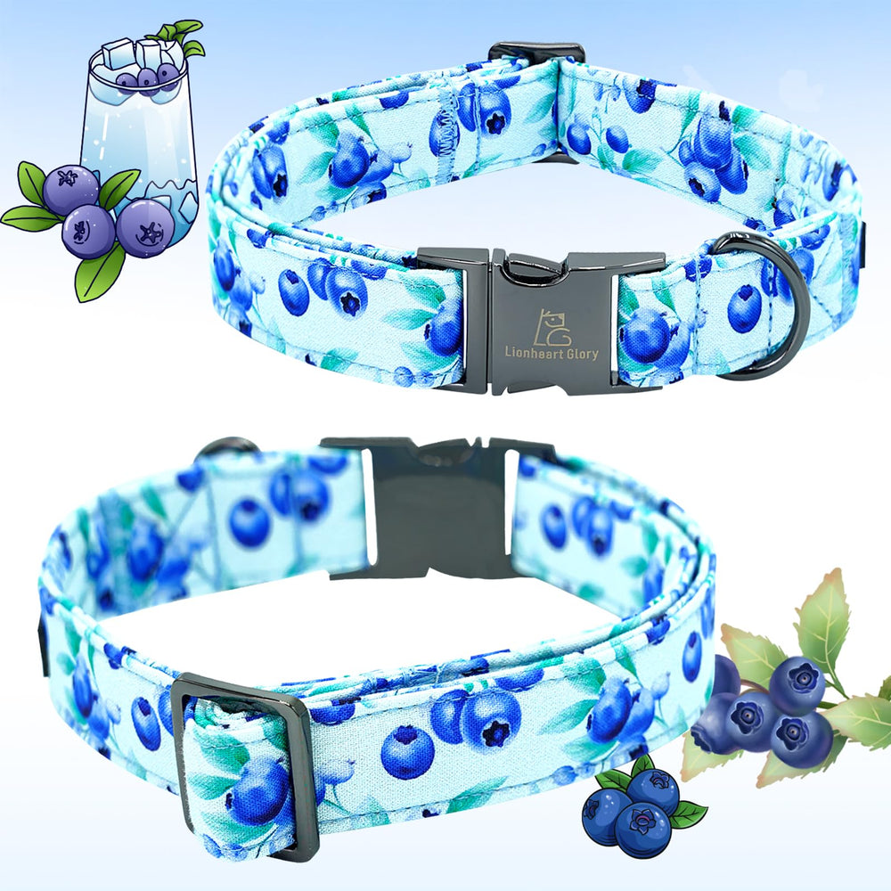Collar floral para perro pequeño de Lionheart Glory, diseño único.