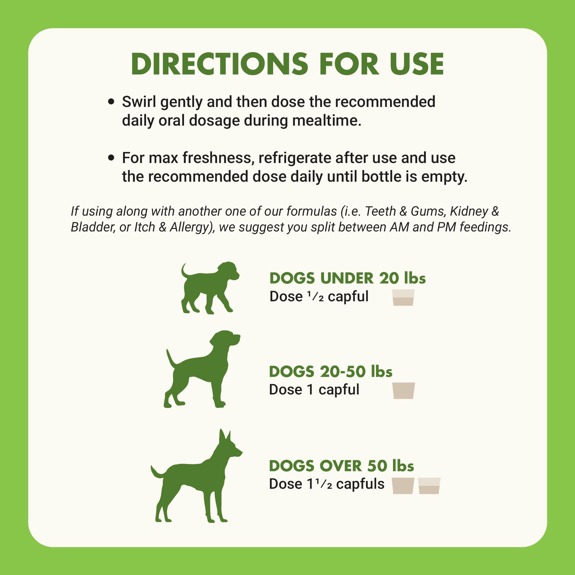 LIQUID-VET K9 Hip & Joint sabor tocino, sabor que facilita la toma diaria.
