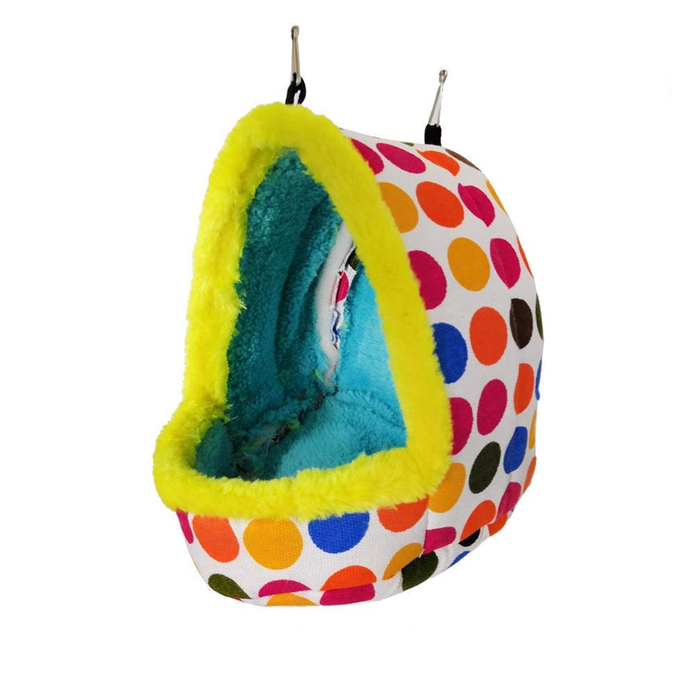 Litewoo hamaca para aves, ambiente cálido de invierno para descanso seguro.