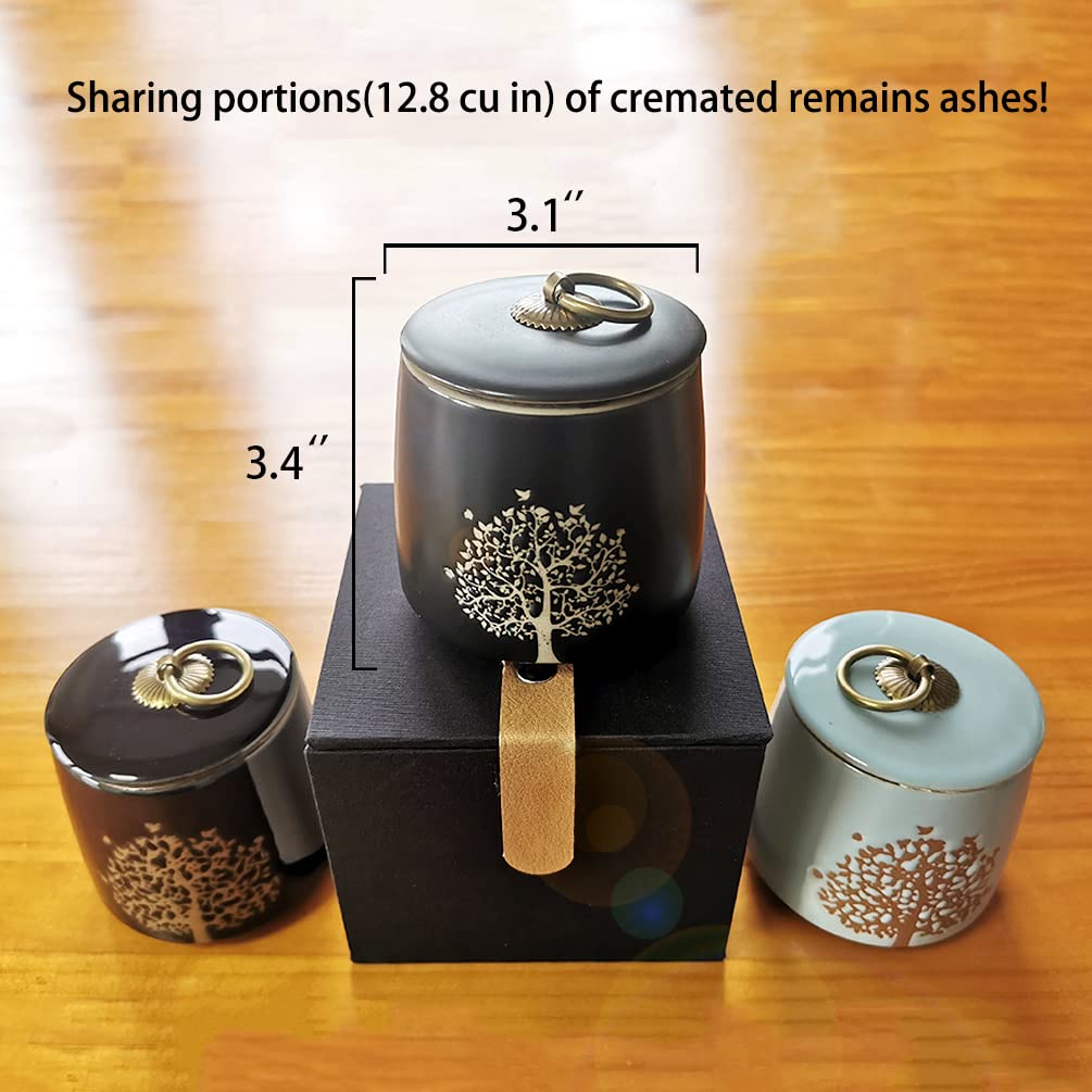 LitLife urna portatil para viaje, compacta y discreta.