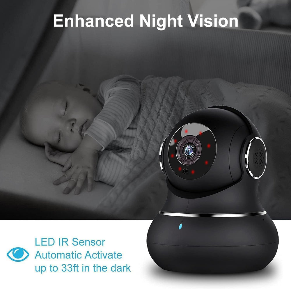 Litokam 2K camara interior vision nocturna – claridad en la oscuridad.