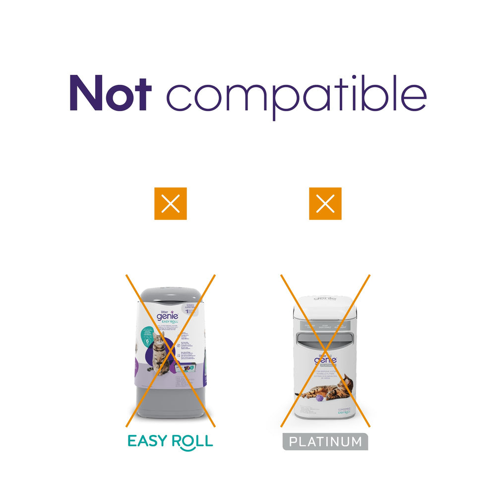 Litter Genie compatible con cubos estándares y otros modelos.