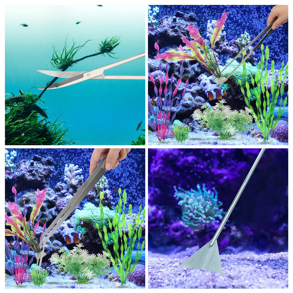 Liveek uso en acuario, mantenimiento fiable con herramientas profesionales.