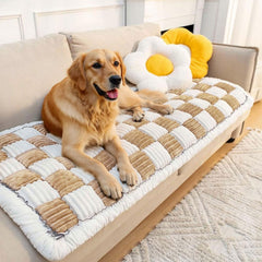 LiveGo funda para sofá de perros lavable facilita la limpieza tras juegos y travesuras.