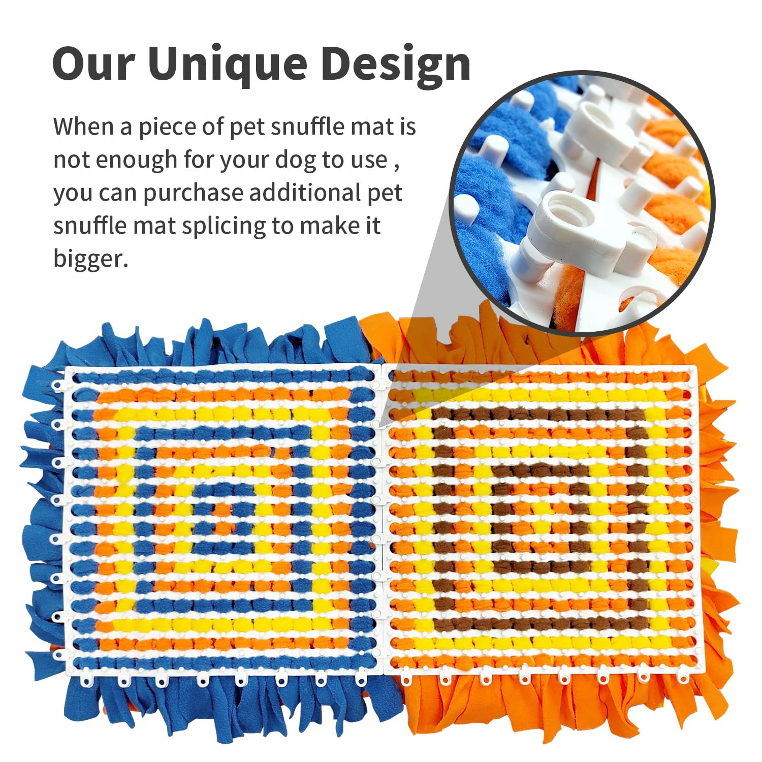 Alfombra puzzle modular LIVEKEY, permite combinar piezas para aumentar el reto y la interacción.