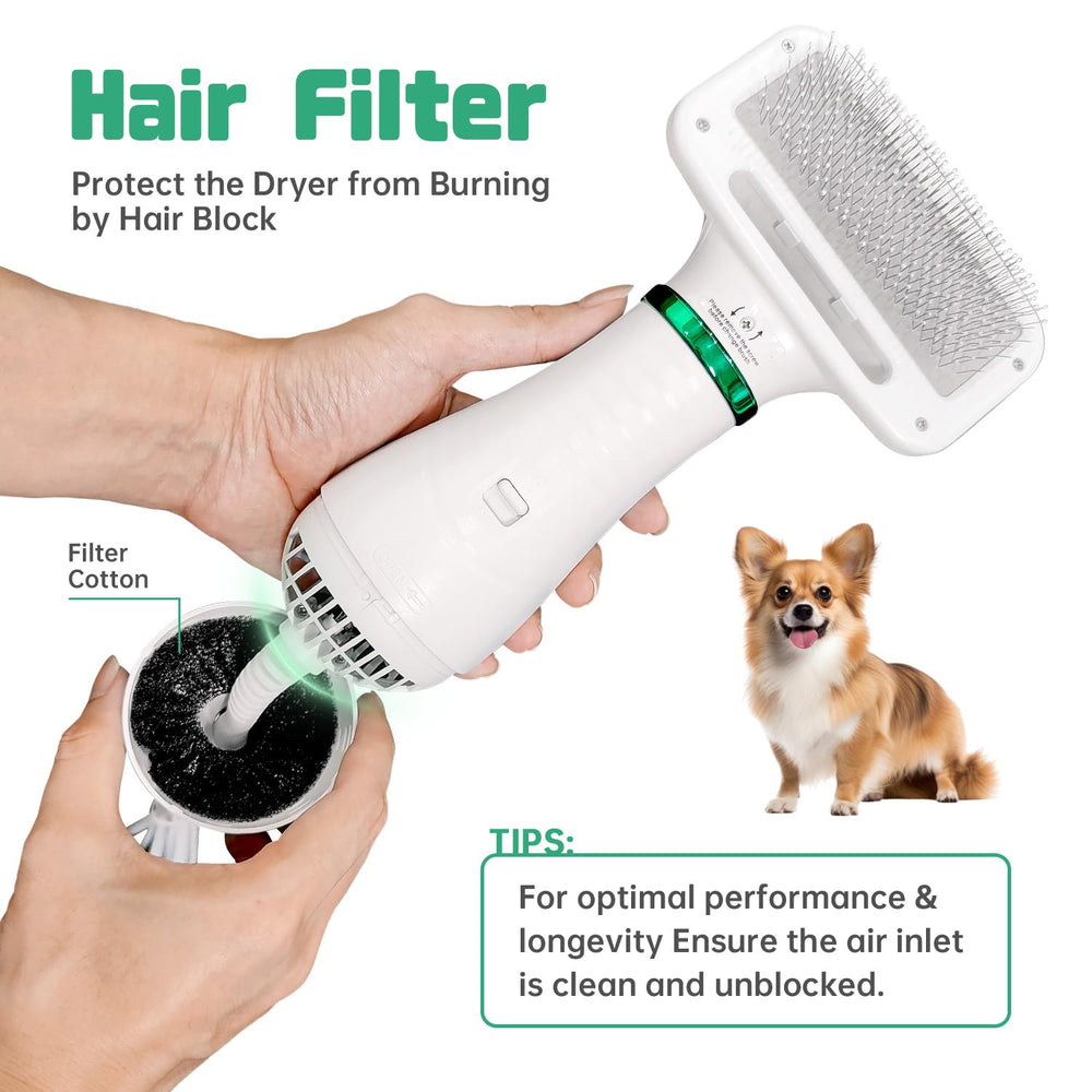 LIVEKEY secador para perros portátil para viaje y grooming móvil