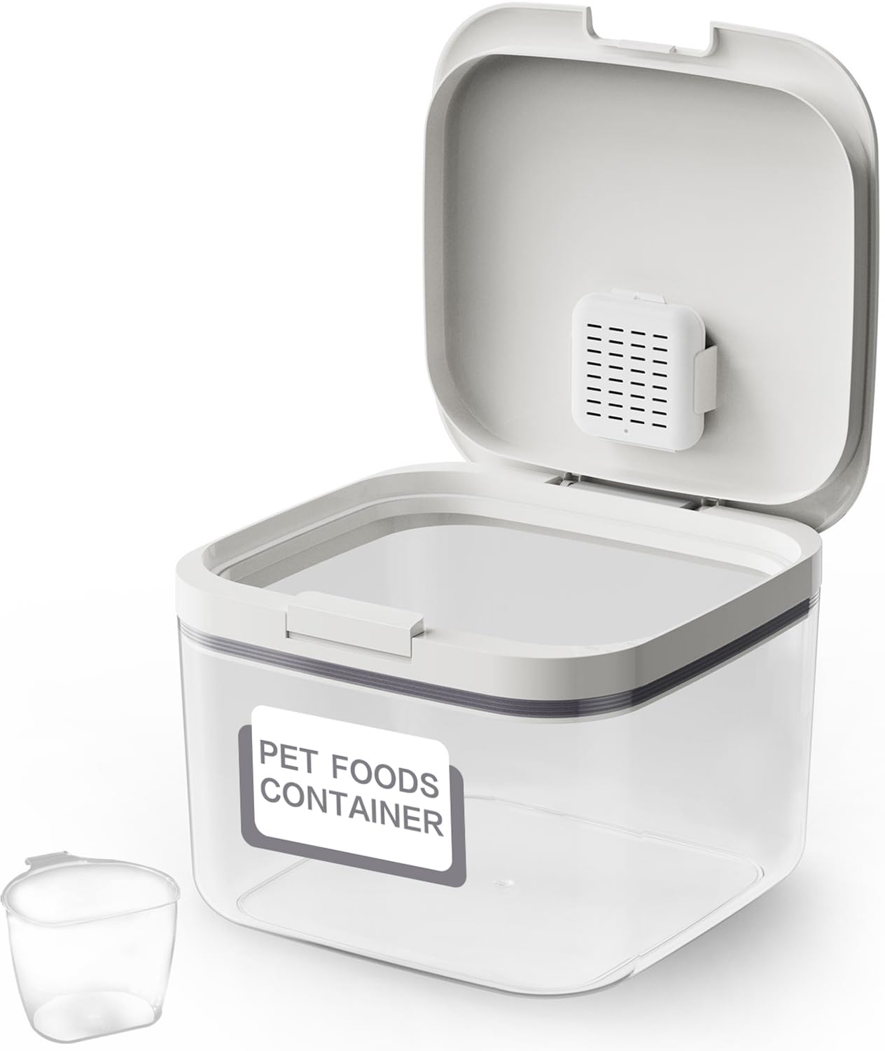 LivLab Mker contenedor transparente para ver la cantidad de comida