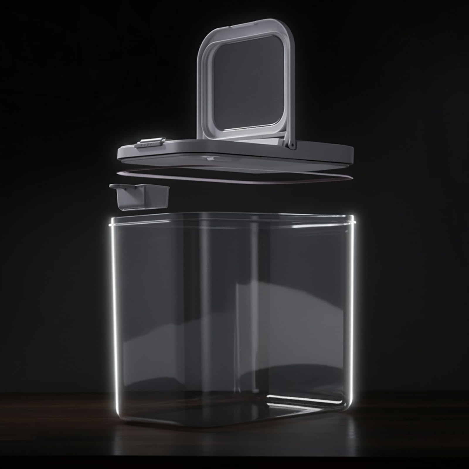 LivLab Mker diseño compacto que ahorra espacio en la despensa.