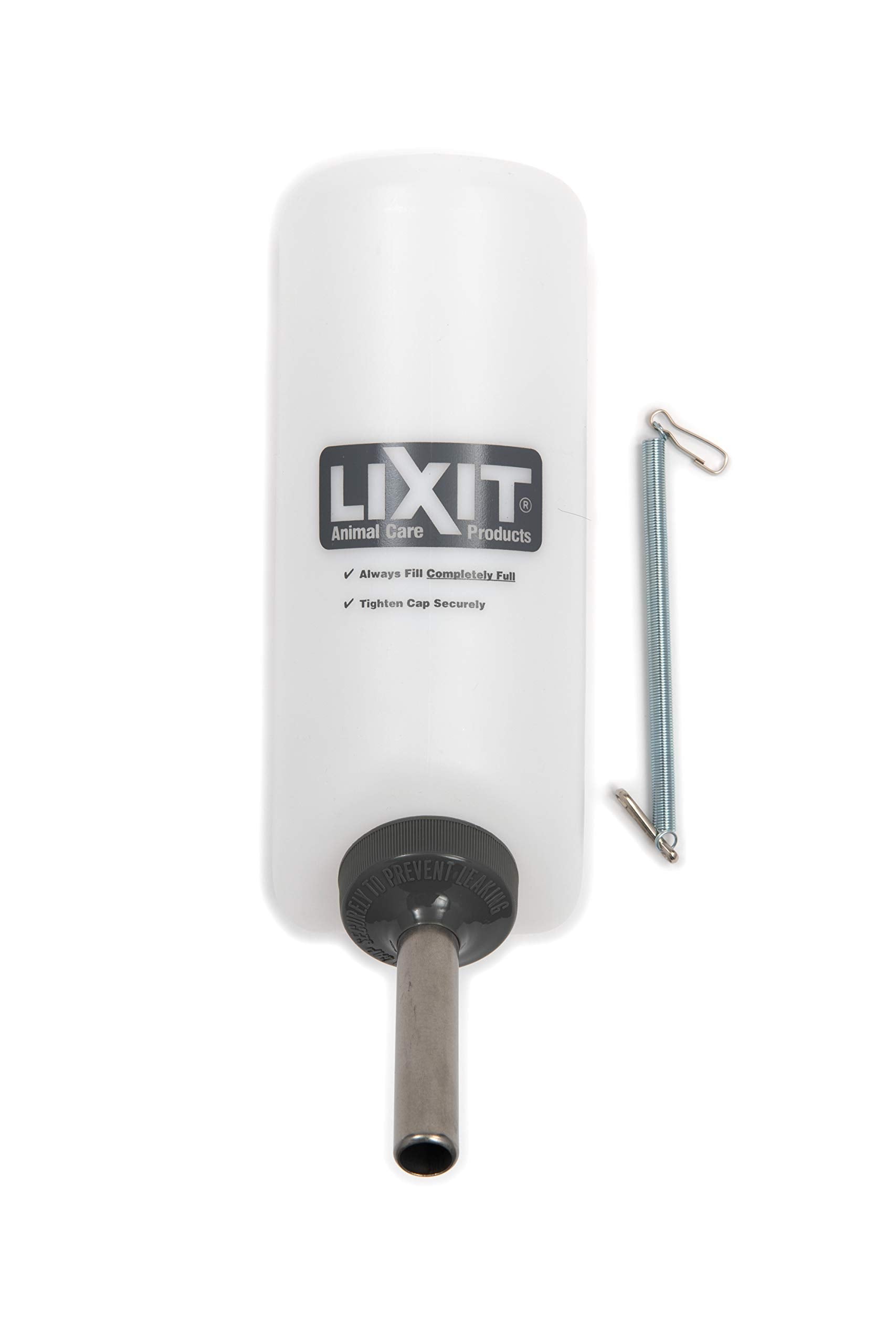 Lixit tubo inoxidable con bola doble mejora higiene y durabilidad.