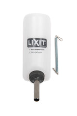 Lixit tubo inoxidable con bola doble mejora higiene y durabilidad.