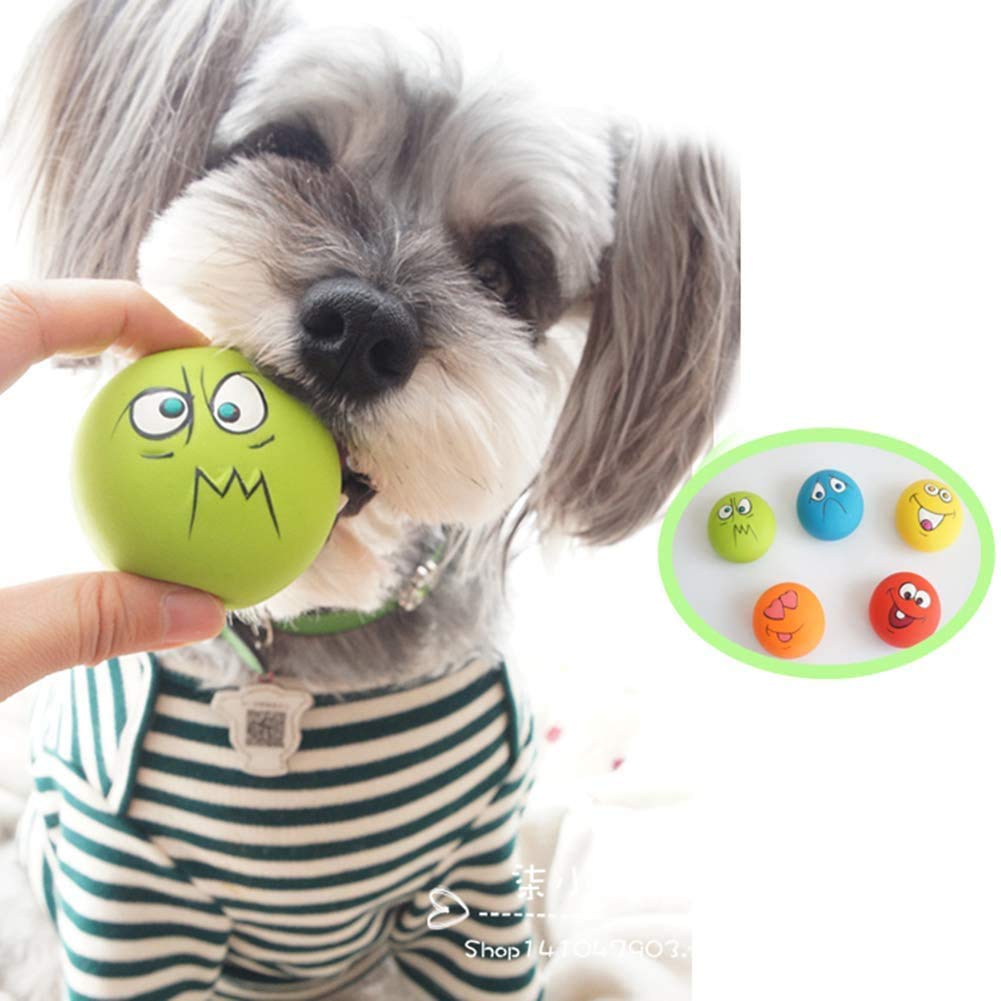 LLSPET bola látex resistente para perros pequeños y medianos.