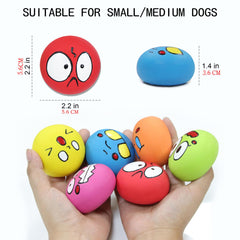 LLSPET juguete para perro látex sonoro, bola-4, adecuado para juegos al aire libre.