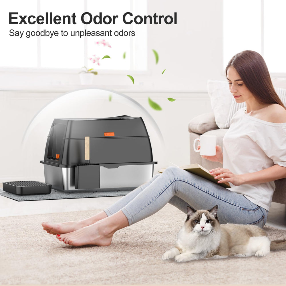 Lobeve superficie de acero inoxidable, fácil de limpiar y resistente