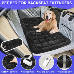 Loiion alfombra para perro en vehículo diseño plaid ideal para coche.