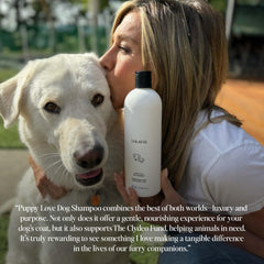 LolaVie champú con avena coloidal para piel sensible del cachorro