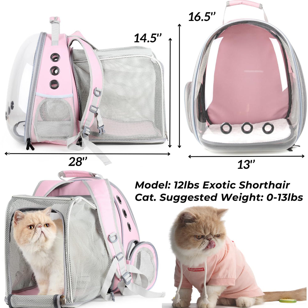 Mochila LOLLIMEOW con expansión amplia para más espacio