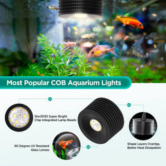 Lominie luz para acuario plantado mejora crecimiento y colores de plantas