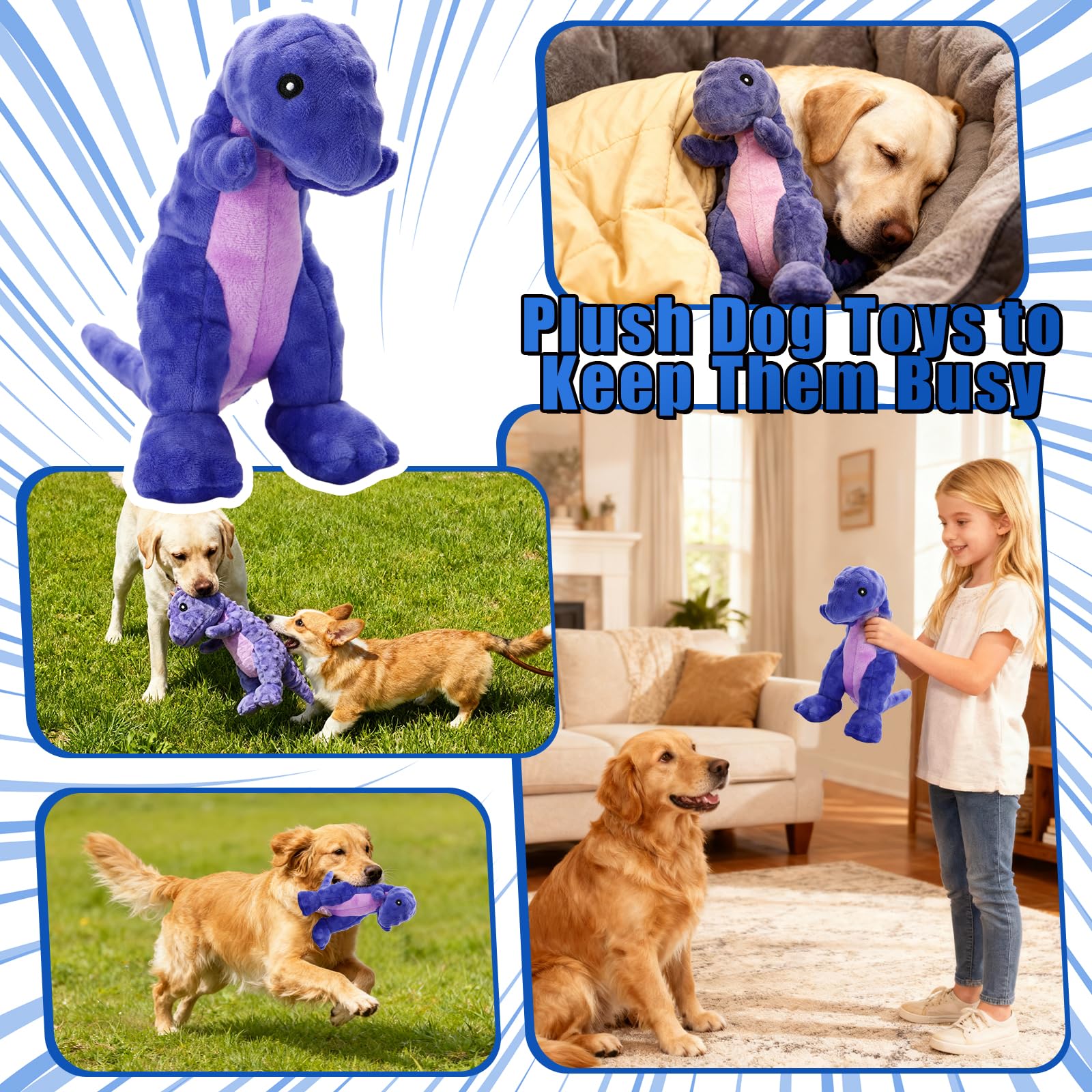 loncoldy juguete perro dinosaurio entretenimiento diario perfecto para mantener ocupado al compañero peludo.