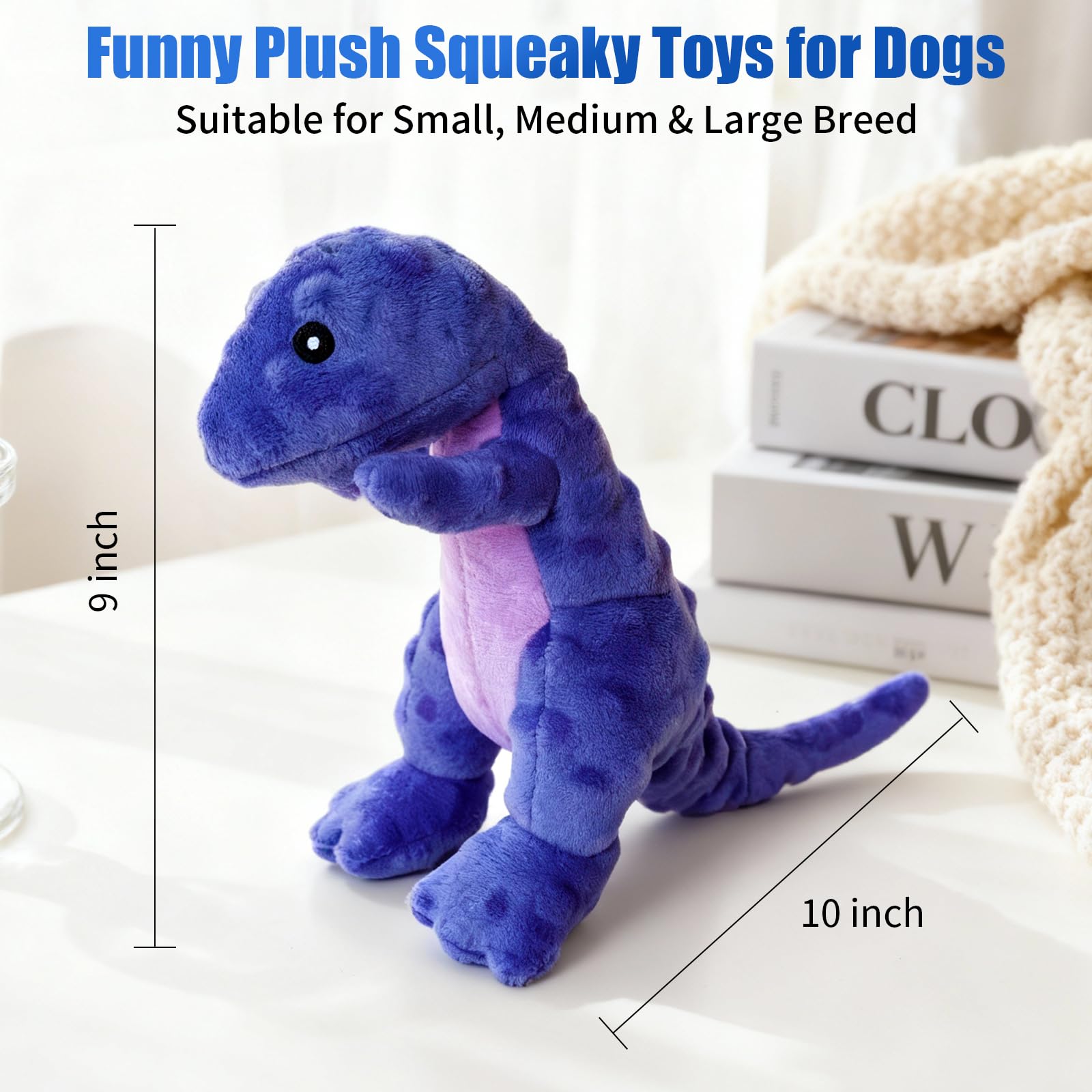 loncoldy juguete perro dinosaurio regalo ideal para cumpleaños o Navidad.