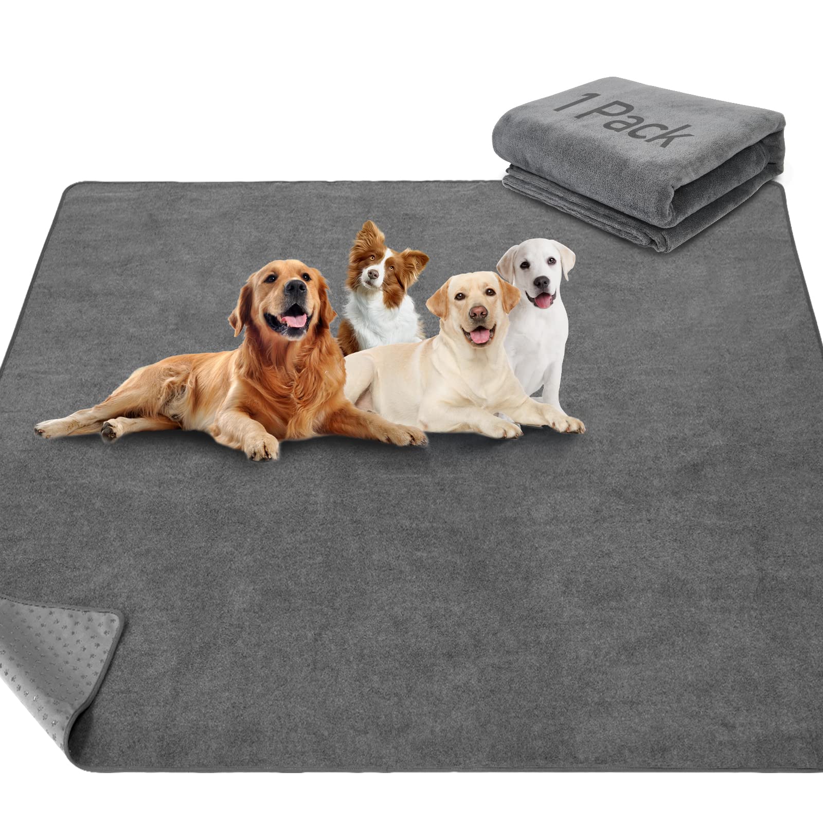 LOOBANI almohadilla para perros antideslizante, mantiene estable el área de descanso.