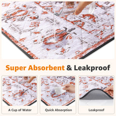 LOOBANI Capas absorbentes de cuatro capas, alta absorción y protección.