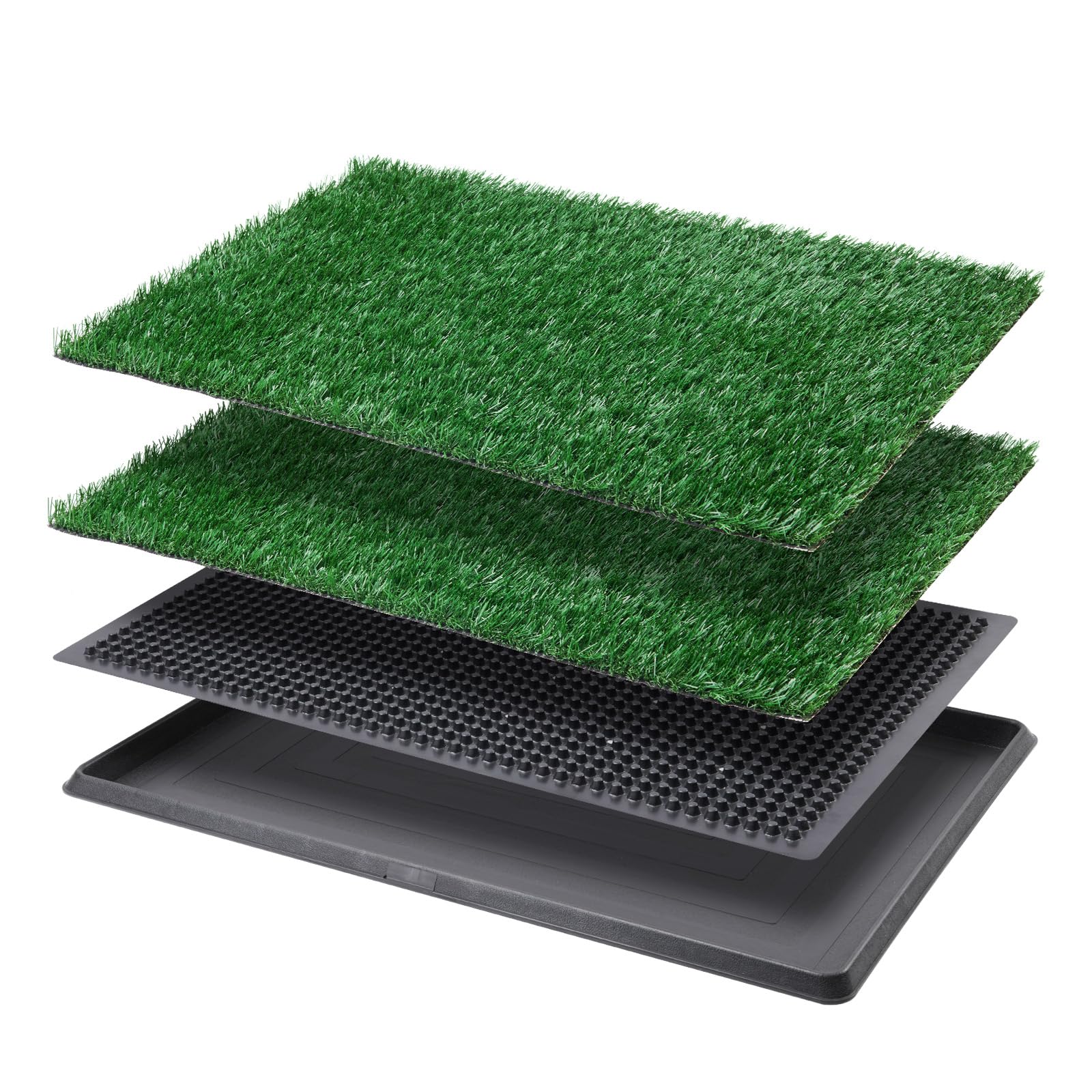 LOOBANI césped artificial para perro, ideal para entrenamiento interior.