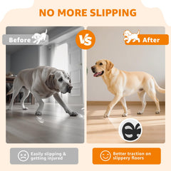 LOOBANI protector de patas con adhesivo mejora la tracción en suelos resbaladizos
