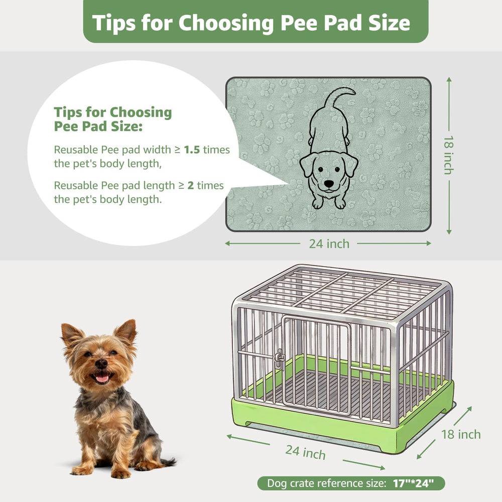 LOOBANI tapete higienico para perros, diseño suave que cuida la piel de tu mascota.