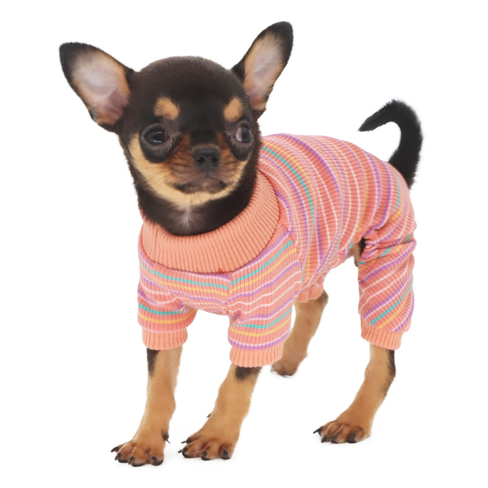 Pijama rosa LOPHIPETS para perros pequeños, comodidad durante paseos y momentos en casa.