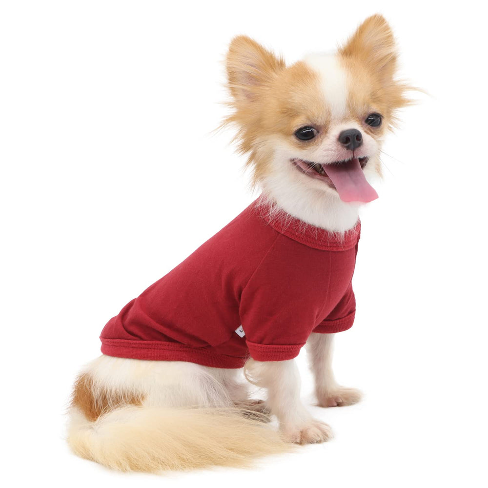 Camiseta Lophipets para perro pequeño, vista frontal, comodidad diaria.