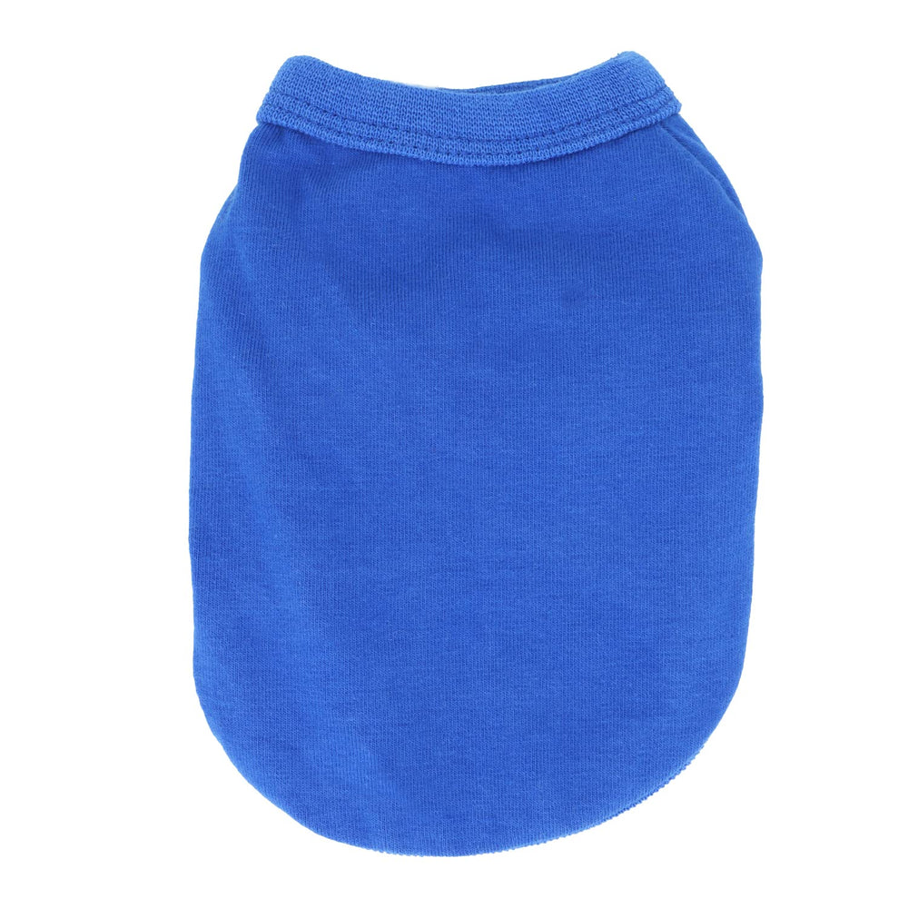 LOPHIPETS camiseta para perro tejido algodón azul, piel suave y transpirable
