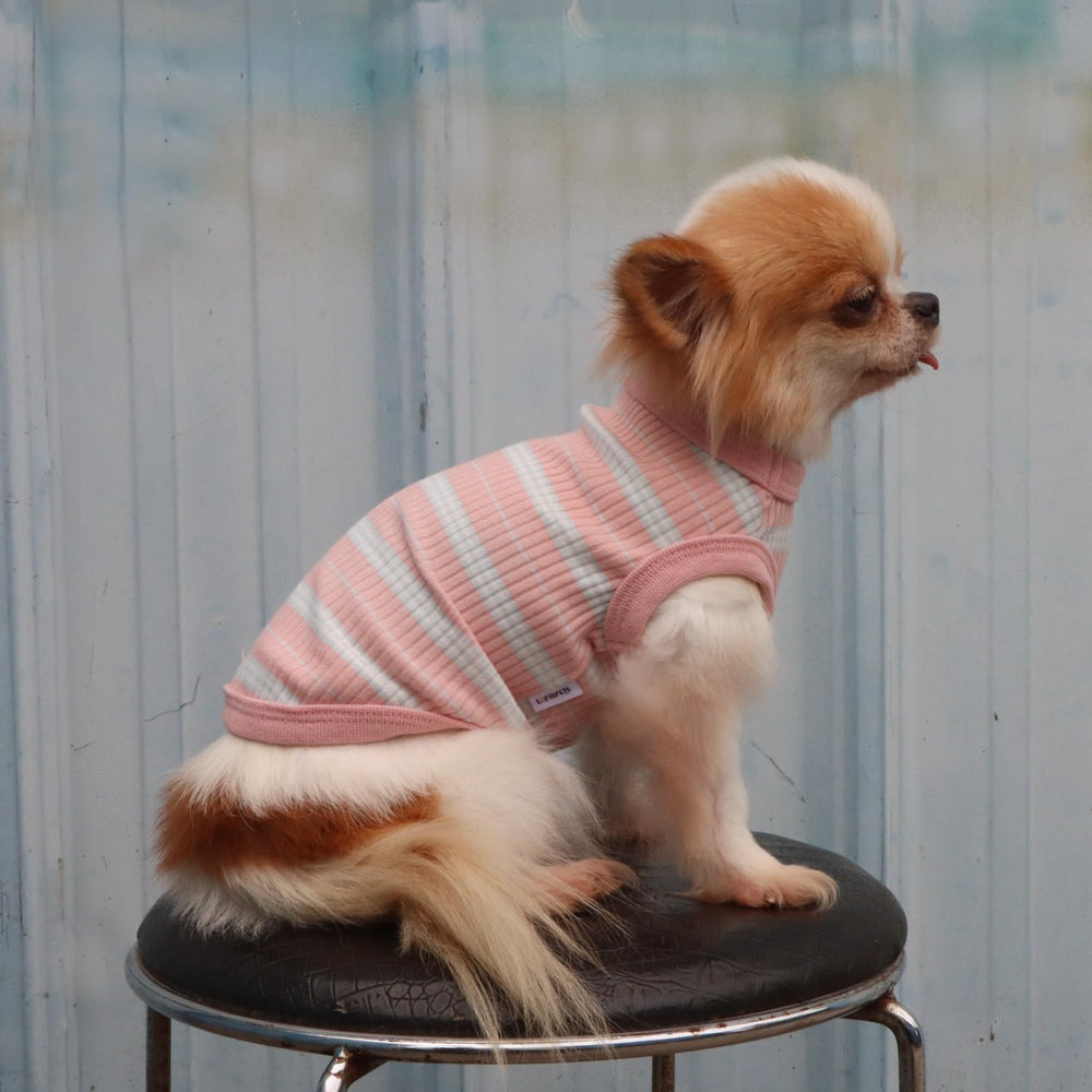 LOPHIPETS camiseta rosa claro para perro chico, look encantador en salidas