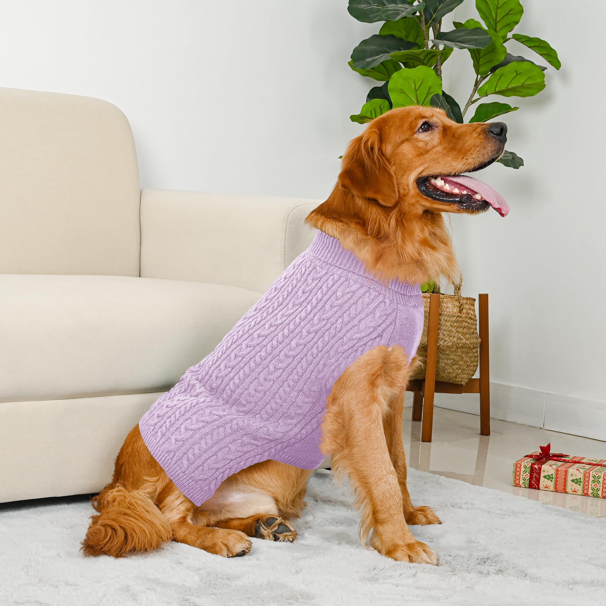 Lorehelina sudadera para perro grande, lavable a máquina para limpieza rápida