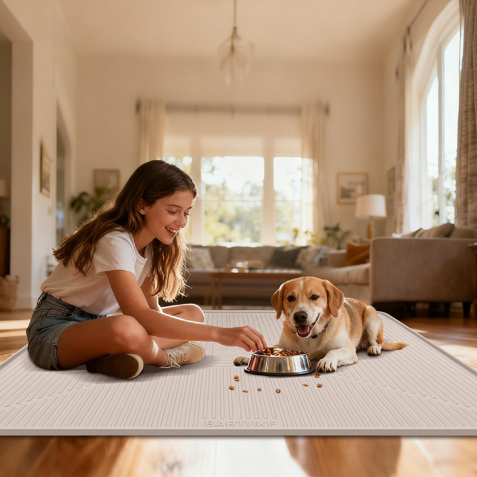 Lorvain diseño universal para tazones y bebederos de distintos tamaños.