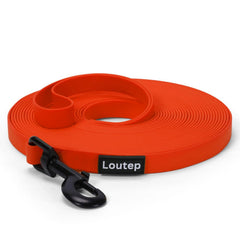 Loutep cuerda para perro 10ft, ideal para entrenamiento al aire libre y control.