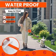 Loutep cuerda para perro 50ft, control extendido en playa y parques.