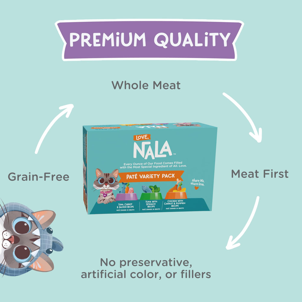 LOVE NALA pate variedad caballa, sabor marino equilibrado