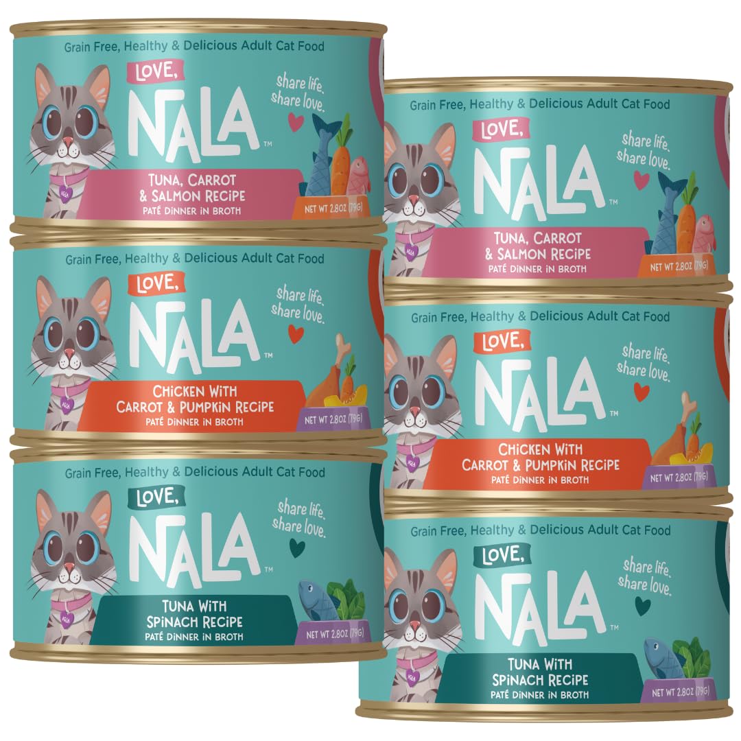 LOVE NALA pate-variedad-embalaje: muestra el formato de pack para probar sabores