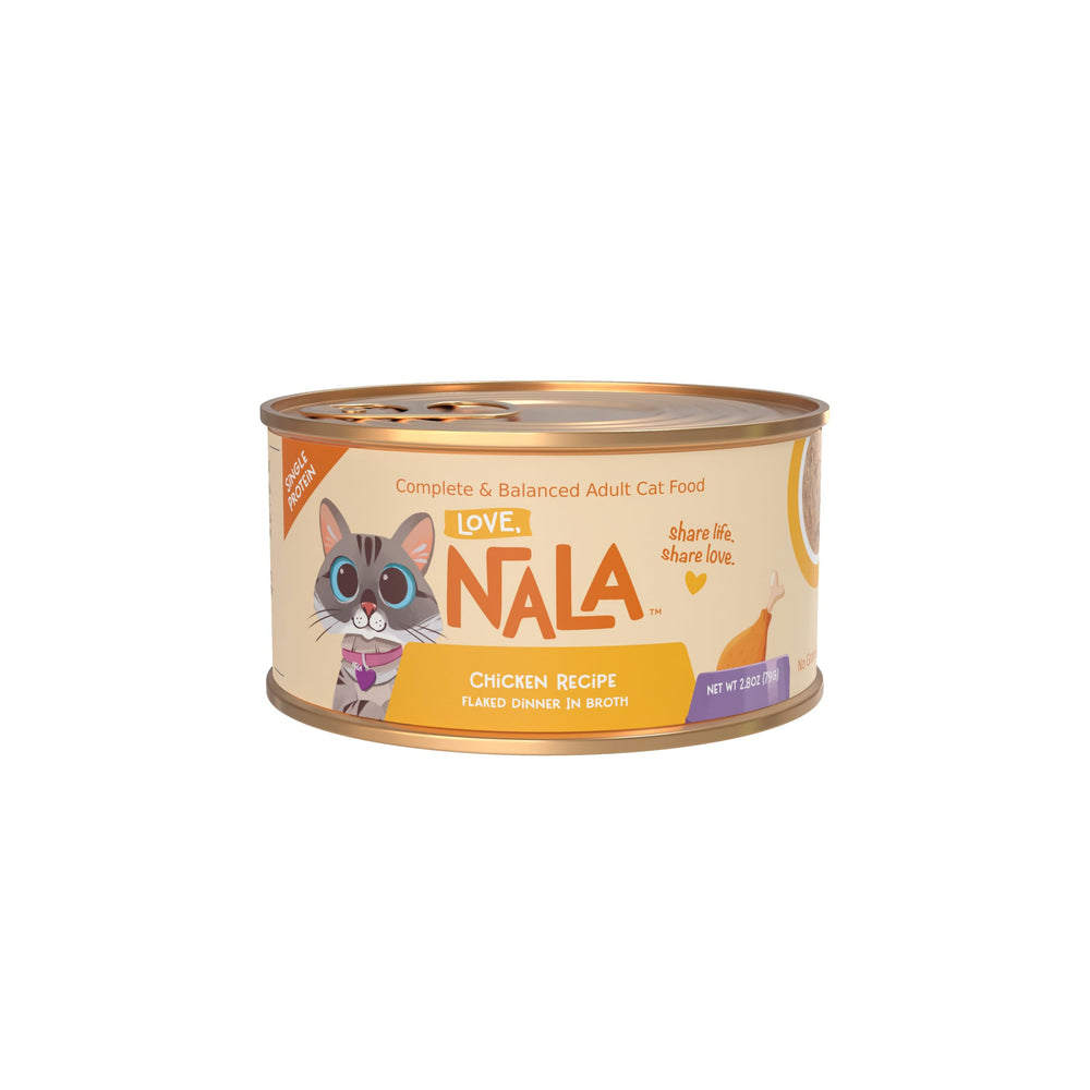 LOVE, NALA pollo como proteína única para una dieta simple y clara
